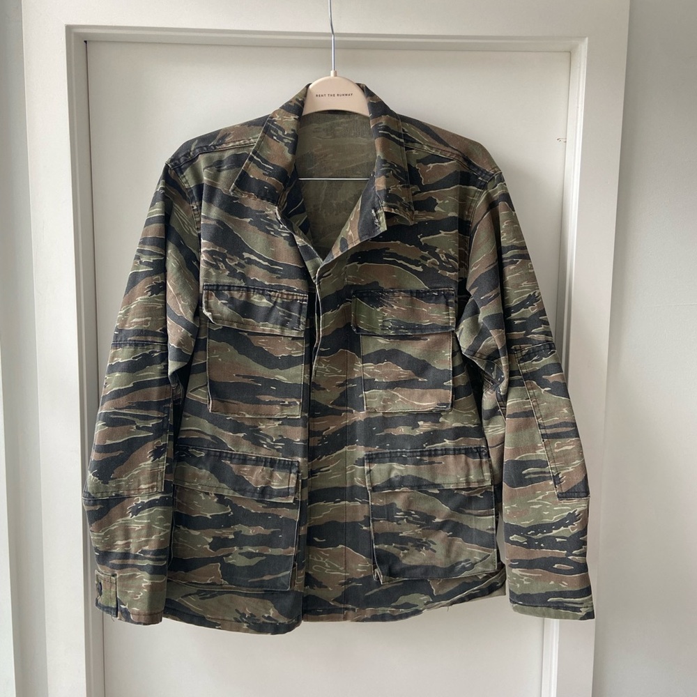 Tiger strip camo jacket. BDU